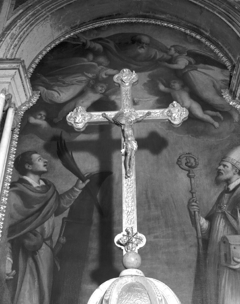 Cristo crocifisso (scultura, elemento d'insieme) - ambito veneto (seconda metà sec. XVI)