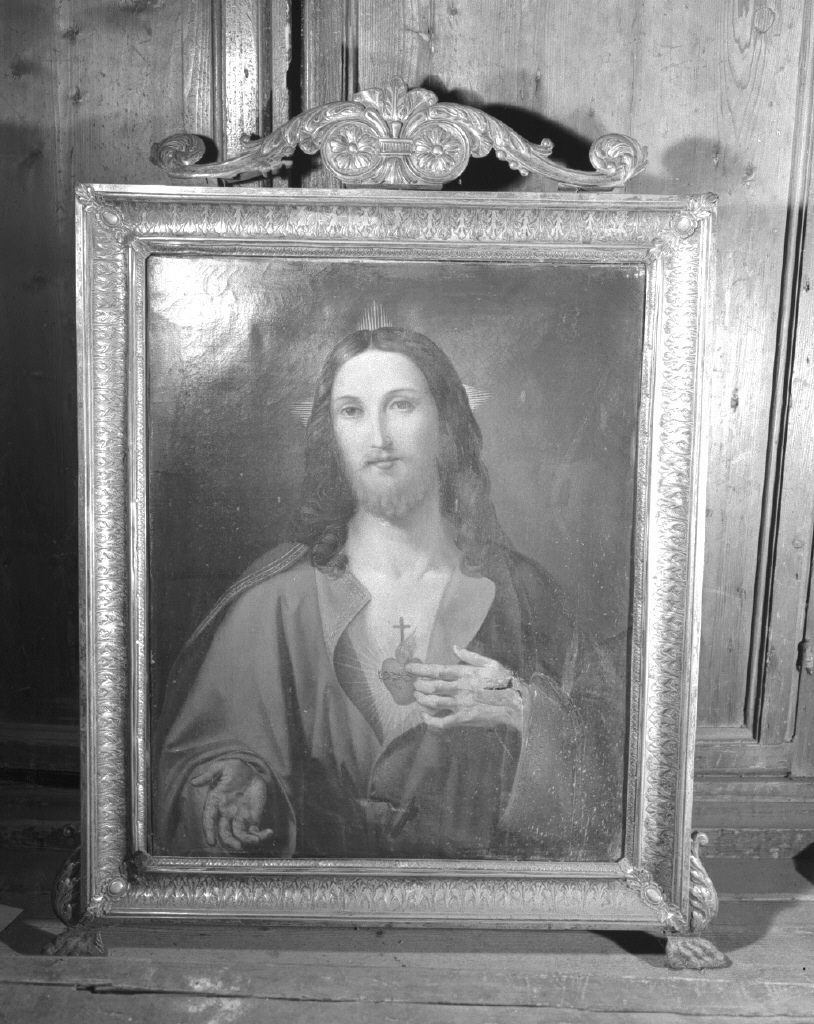 Sacro Cuore di Gesù (dipinto) - ambito veneto (seconda metà sec. XIX)