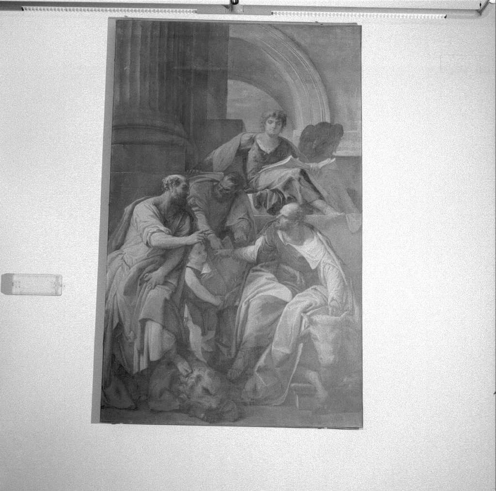 quattro evangelisti (dipinto) di Ricci Sebastiano (secc. XVI/ XVII)
