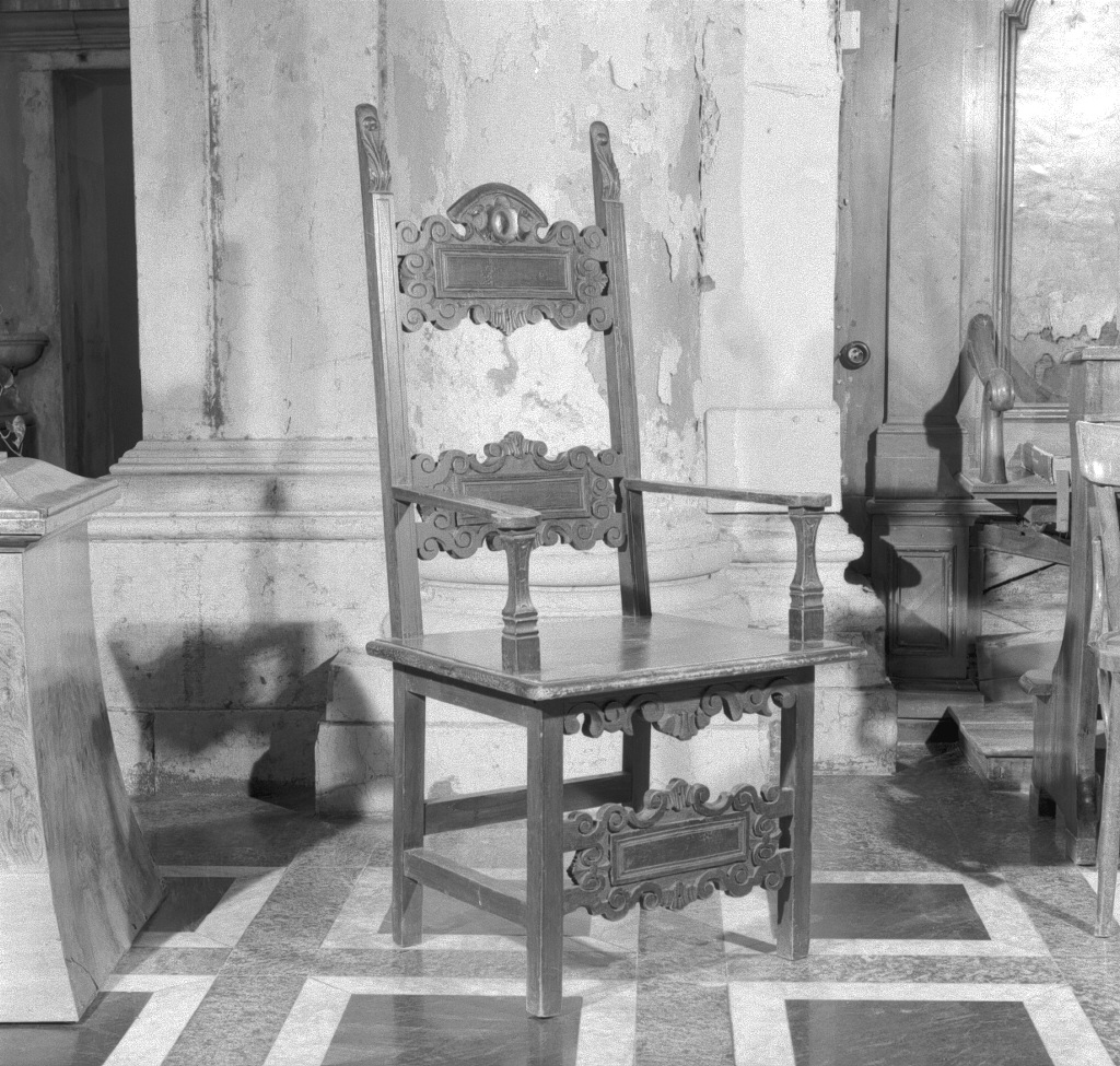 sedia - ambito veneziano (sec. XIX)