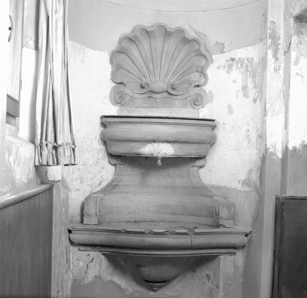 lavabo da sacrestia - ambito veneziano (sec. XVIII)
