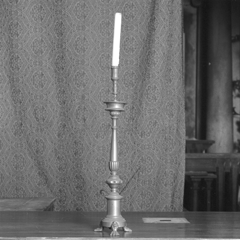 candeliere - bottega veneta (inizio sec. XIX)