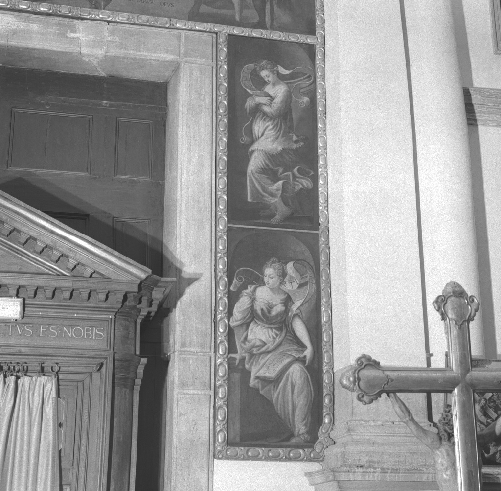 Sibilla Tiburtina/ Sibilla Delfica (dipinto) di Porta Giuseppe detto Giuseppe Salviati (metà sec. XVI)