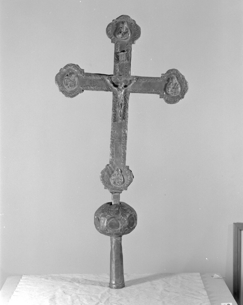 croce processionale - bottega veneta (sec. XVII)