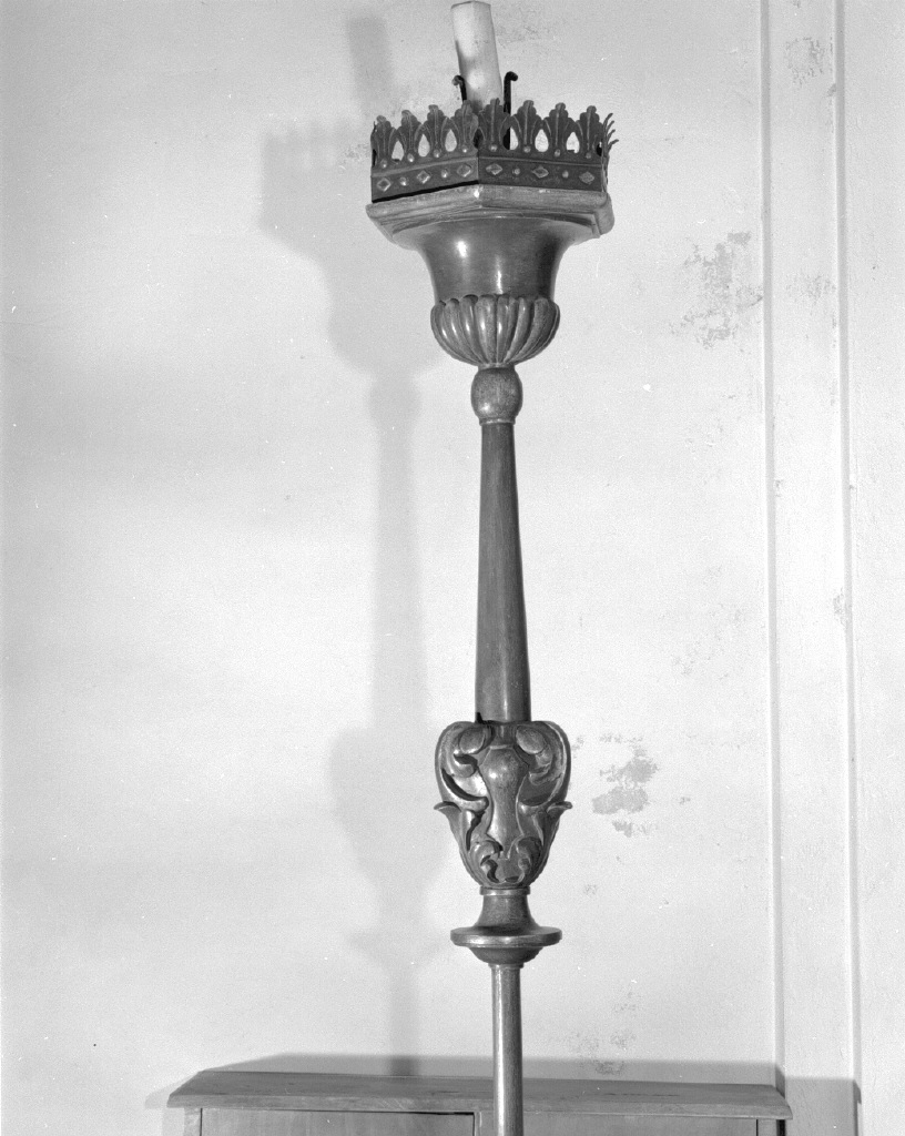 candelabro portatile - bottega veneta (sec. XVIII)