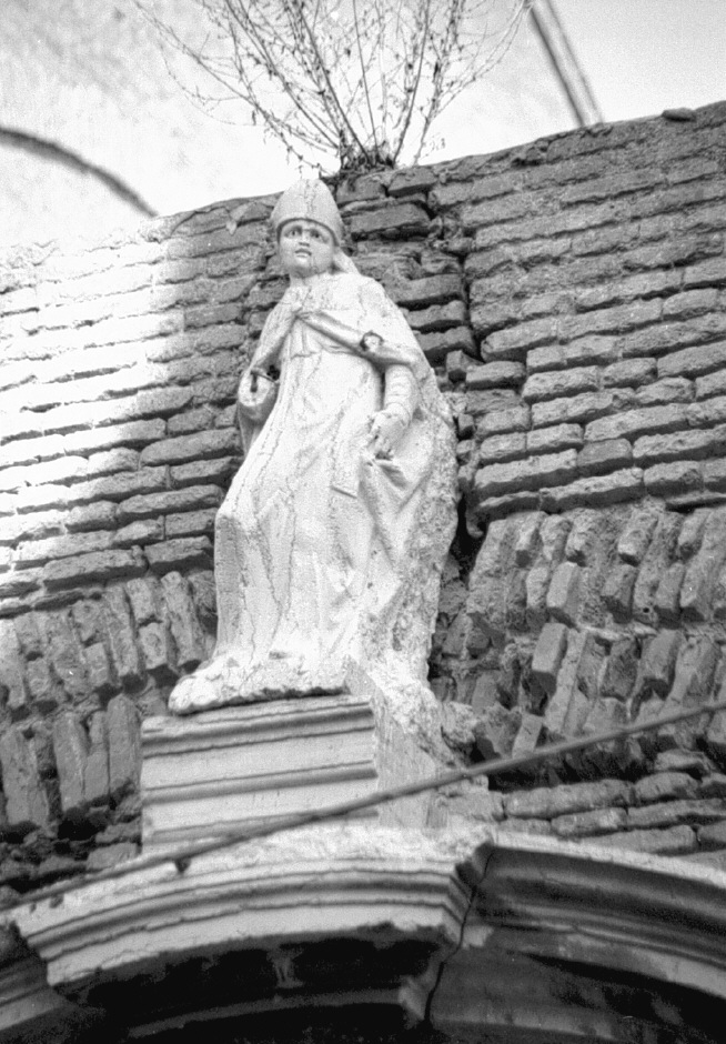 San Martino vescovo (scultura) - ambito veneto (prima metà sec. XVIII)