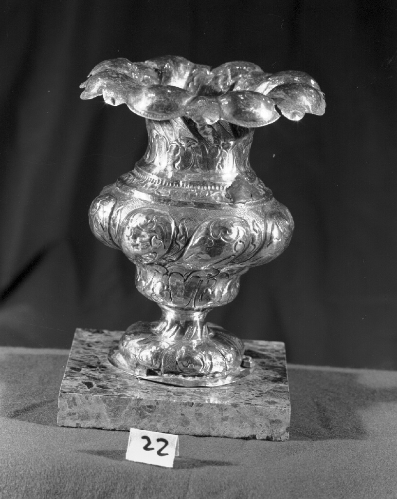 vaso d'altare - bottega veneziana (prima metà sec. XVIII)