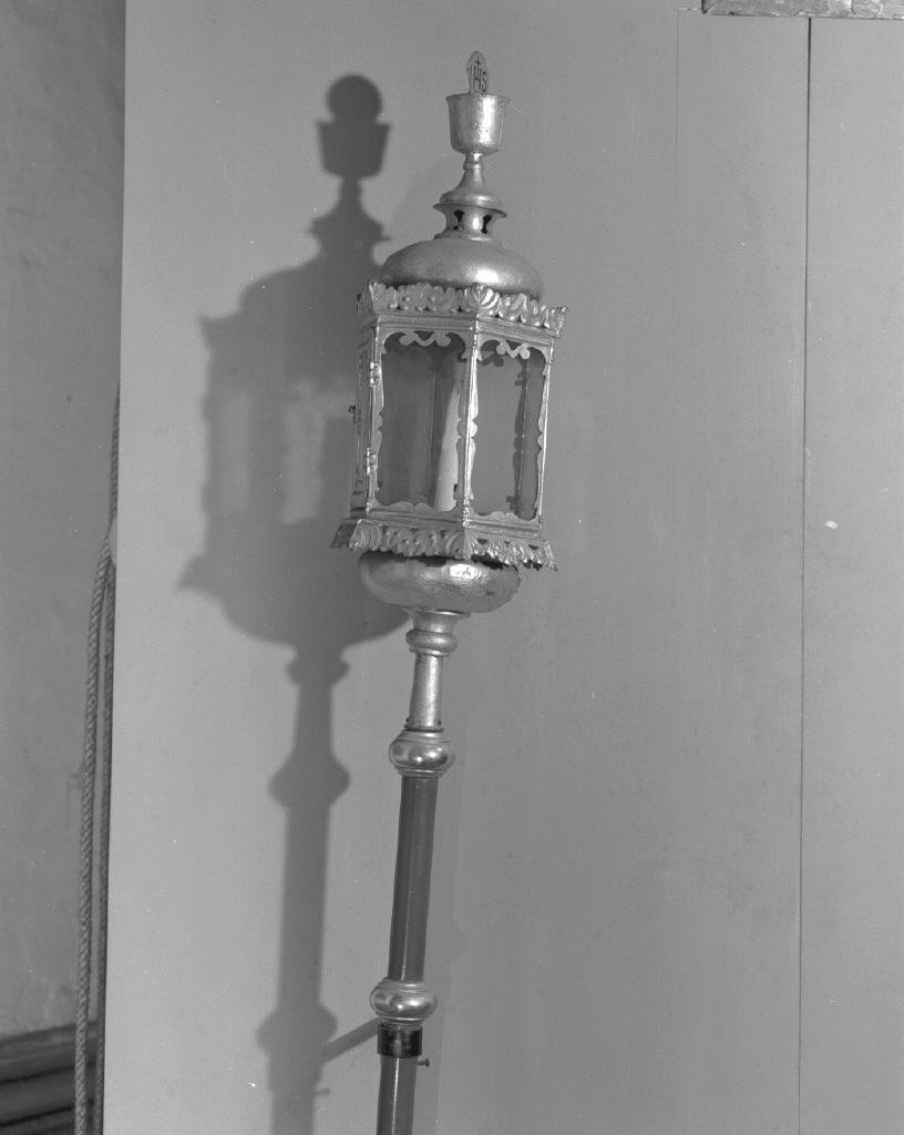 lanterna processionale - bottega veneta (secc. XVIII/ XIX)