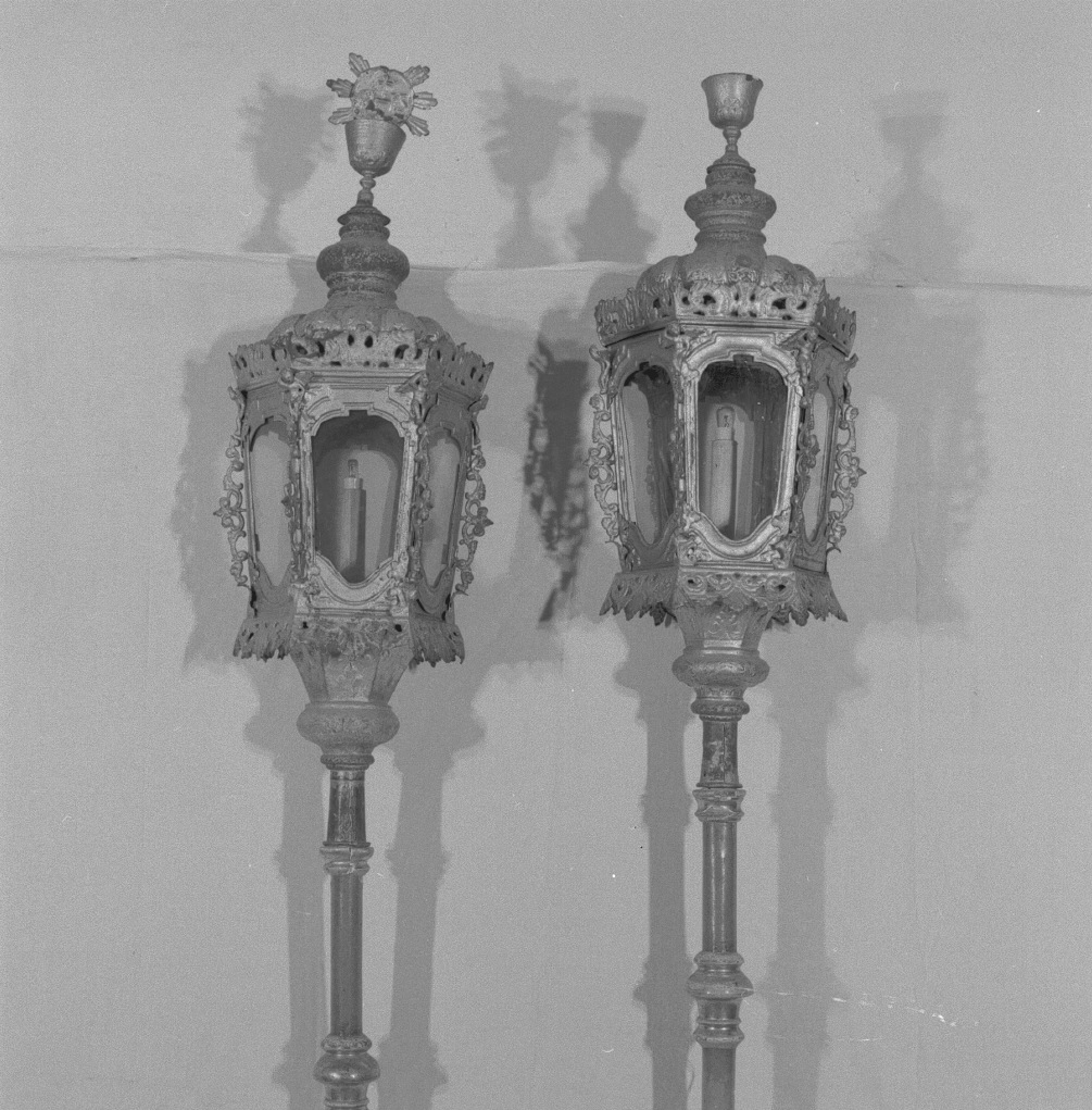 lanterna processionale - bottega veneta (fine sec. XVIII)