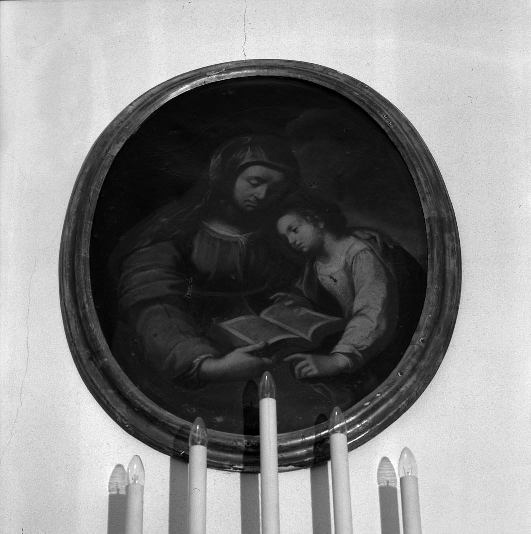 educazione di Maria Vergine (dipinto) - ambito veneto (sec. XIX)