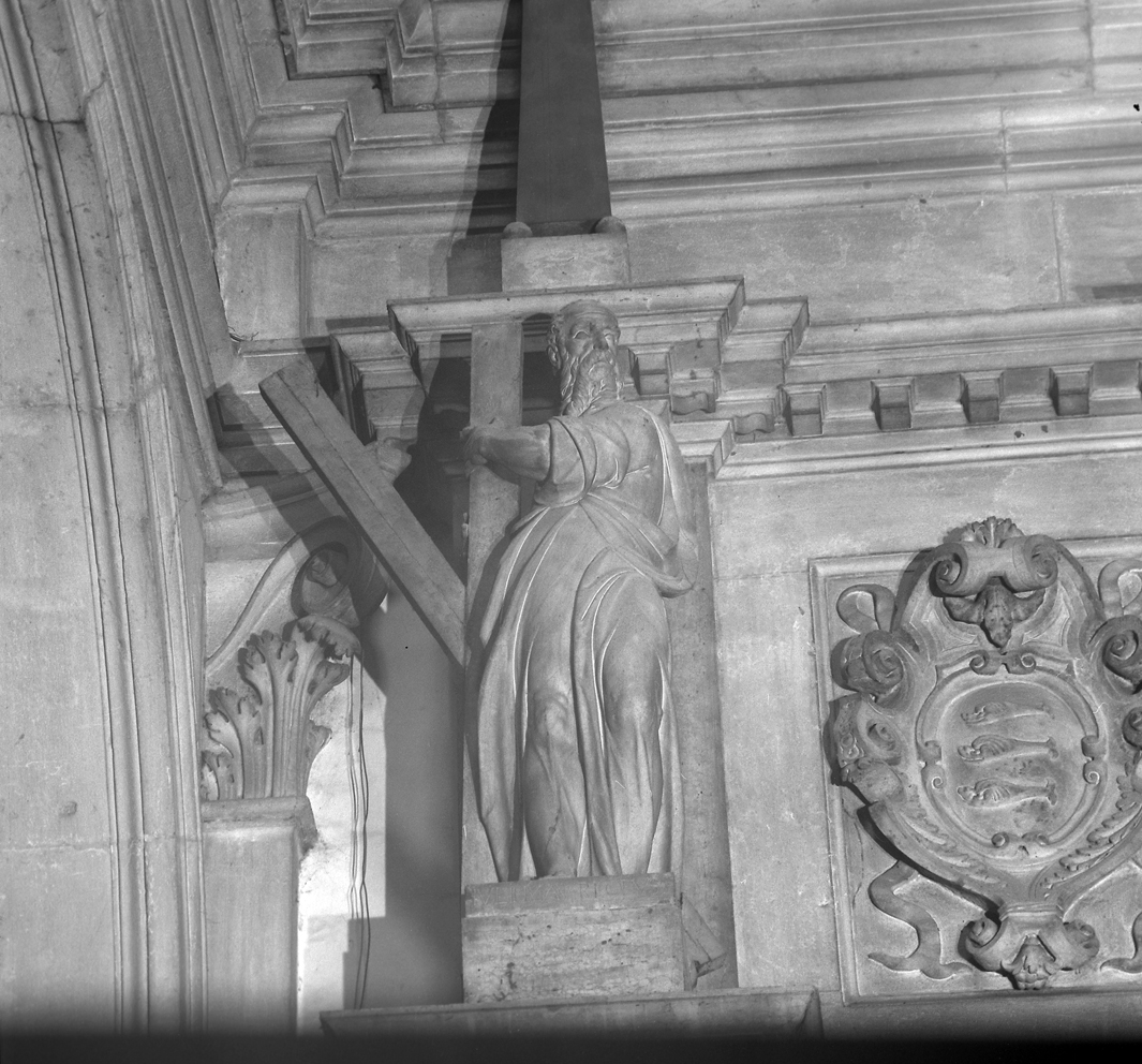 Sant'Andrea (statua) di Del Moro Giulio (inizio sec. XVII)