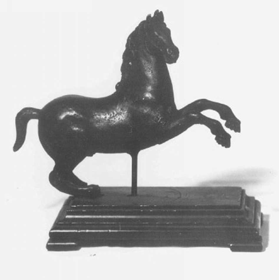cavallo (statuetta) - ambito veneto (prima metà sec. XVII)