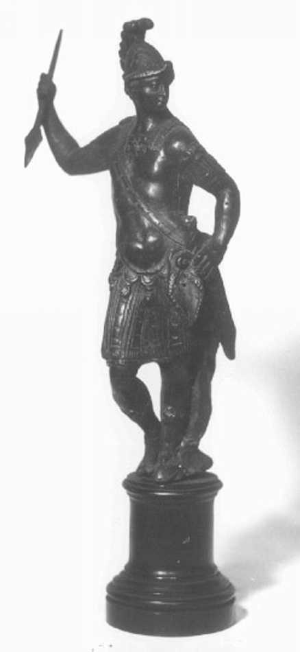 guerriero (statuetta) - ambito veneto (sec. XVI)