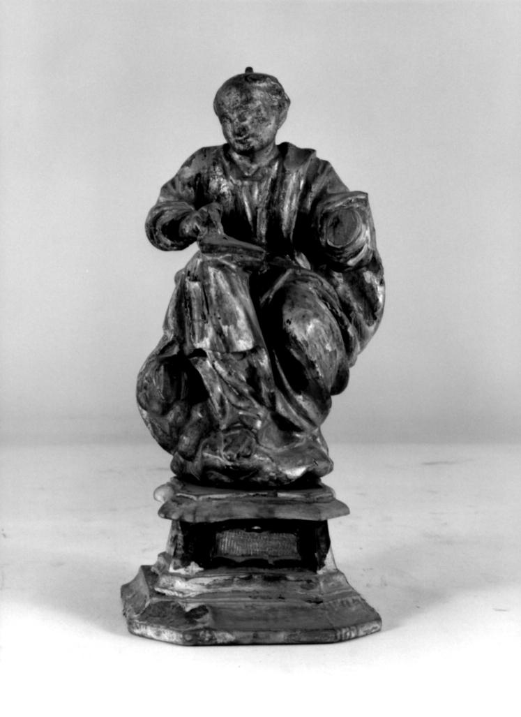 San Luca Evangelista (statuetta) - ambito veneto (sec. XVII)