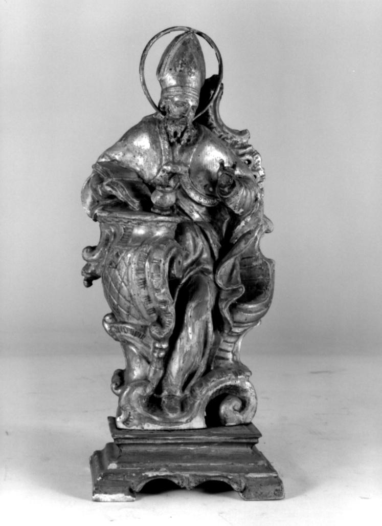 Sant'Agostino (statuetta) - ambito veneto (sec. XVIII)