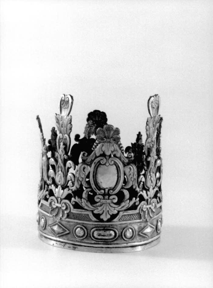 corona da statua - ambito veneto (sec. XIX)