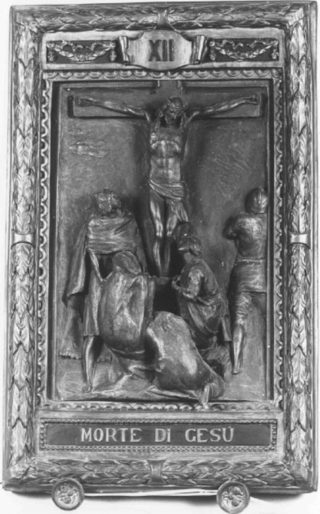 Via crucis - Staz. XII - (rilievo) - ambito veneto (secondo quarto sec. XVIII)