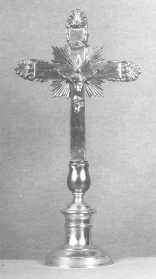 croce d'altare - produzione veneta (seconda metà sec. XVIII)
