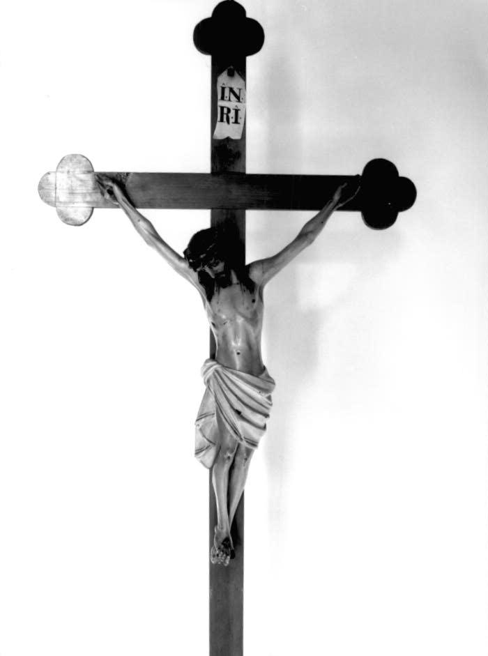 Cristo crocifisso (scultura) - ambito veneto (sec. XIX)