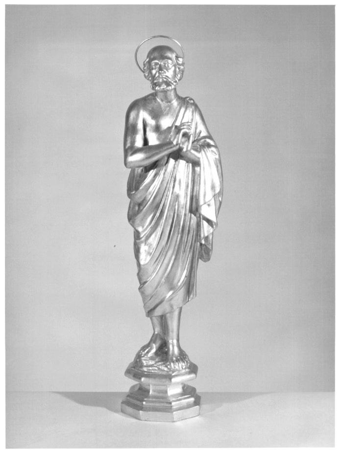 Santo (statuetta) - ambito veneto (seconda metà sec. XIX)