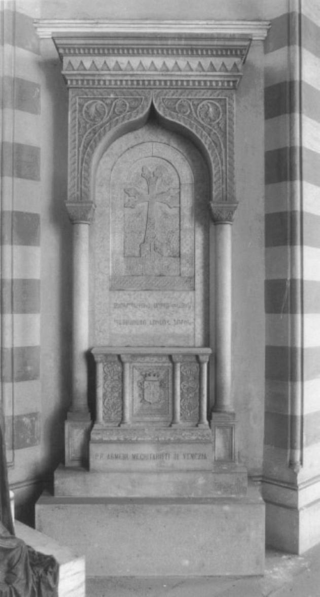 monumento funebre - ambito veneto (sec. XIX)
