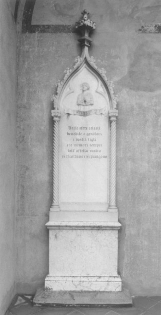 stele funeraria - ambito veneto (sec. XIX)