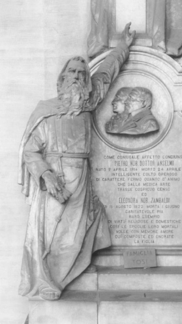 Frate (statua) di Novelli R (sec. XIX)