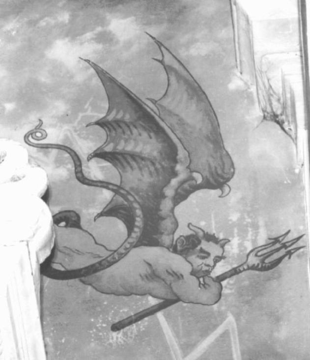 Satana (dipinto) di Corruzzola Giuseppe - ambito padovano (?) (sec. XX)