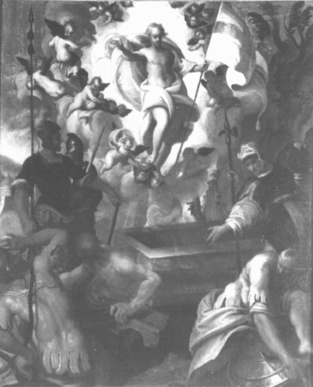 resurrezione di Cristo (dipinto) - ambito veneto (secc. XVI/ XVII)