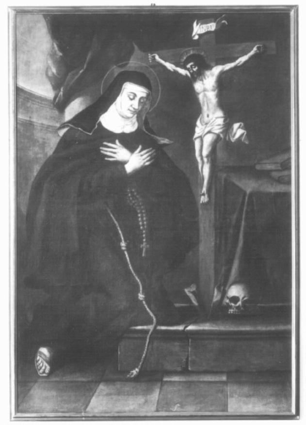 Sacra Veronica Giuliani (dipinto) - ambito Italia settentrionale (sec. XVII)