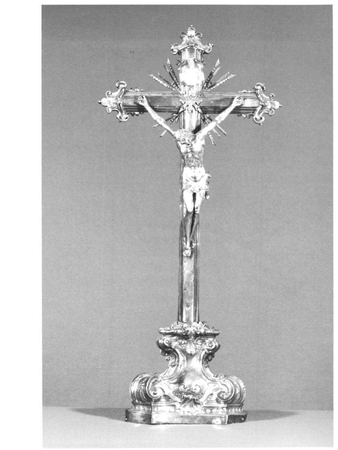 croce d'altare - ambito veneto (primo quarto sec. XVIII)