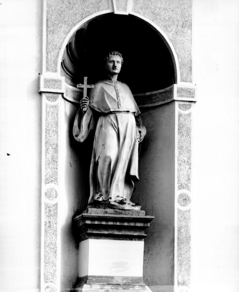 San Carlo Borromeo (statua) - ambito veneto (sec. XVIII)