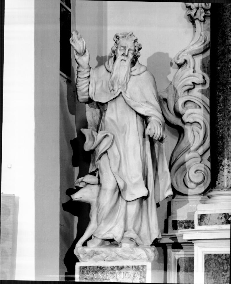 Sant'Antonio Abate (statua) - ambito veneto (sec. XVIII)