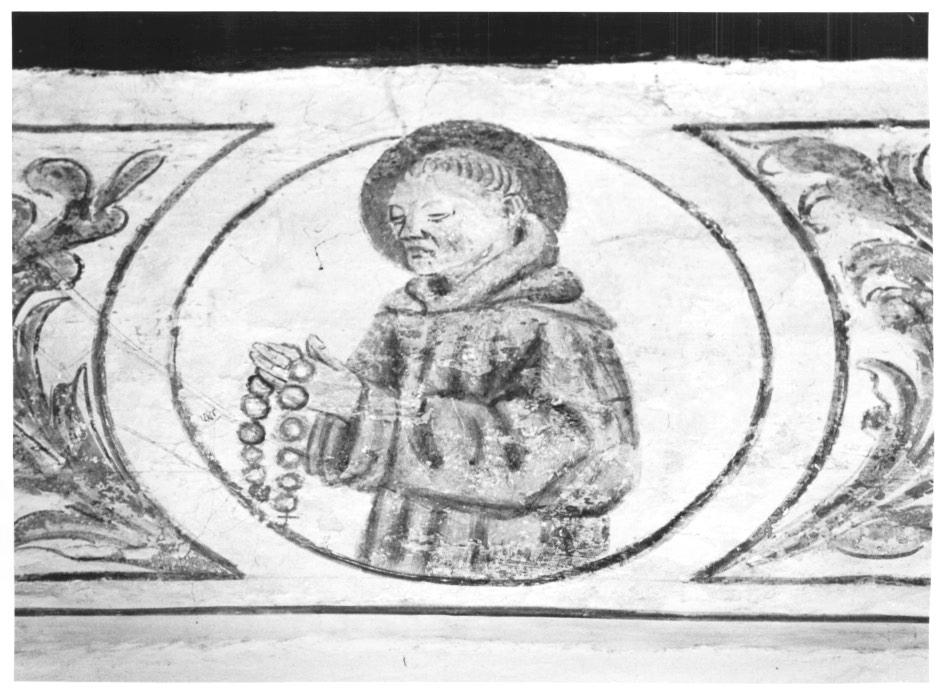 santo francescano (dipinto) - ambito veneto (sec. XV)