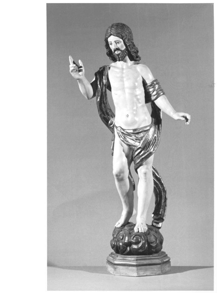 Cristo redentore benedicente (statua, elemento d'insieme) - ambito veneto (sec. XIX)