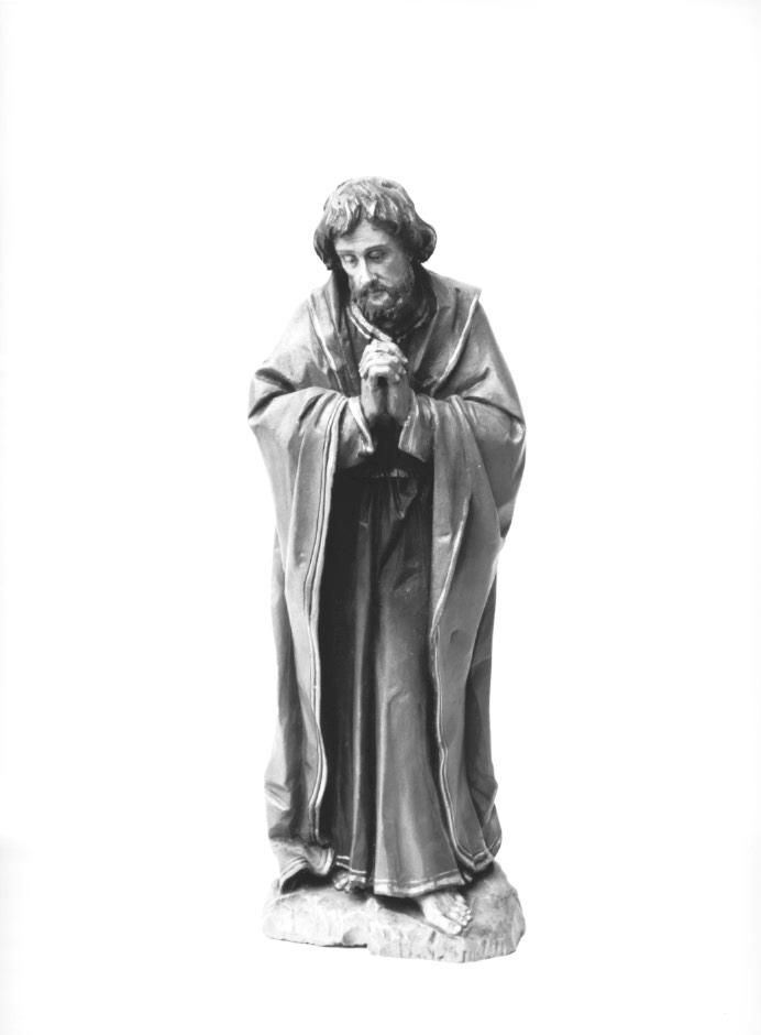 San Giuseppe (statuetta, elemento d'insieme) di Stuffleser Ferdinand (?) (sec. XX)