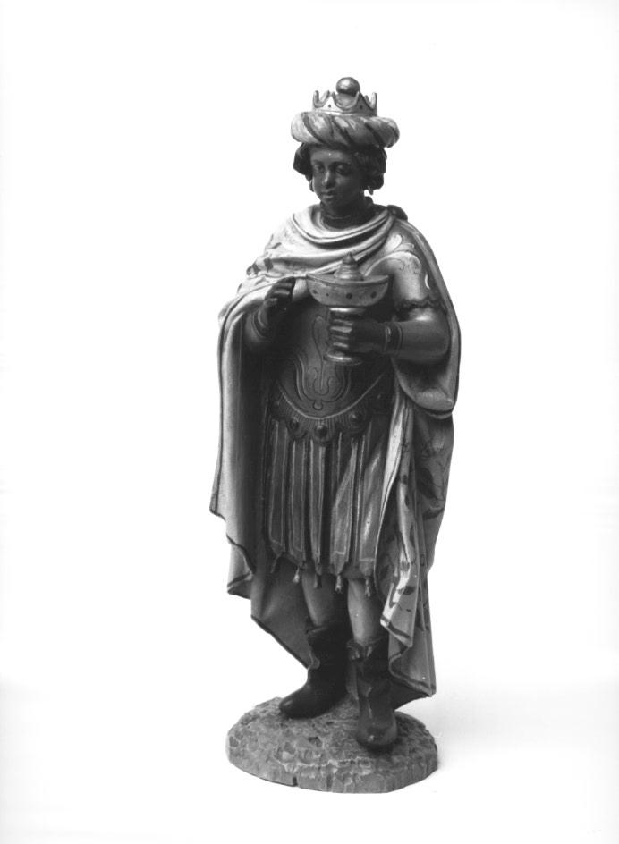 Re Mago Baldassarre (statuetta, elemento d'insieme) di Stuffleser Ferdinand (?) (sec. XX)
