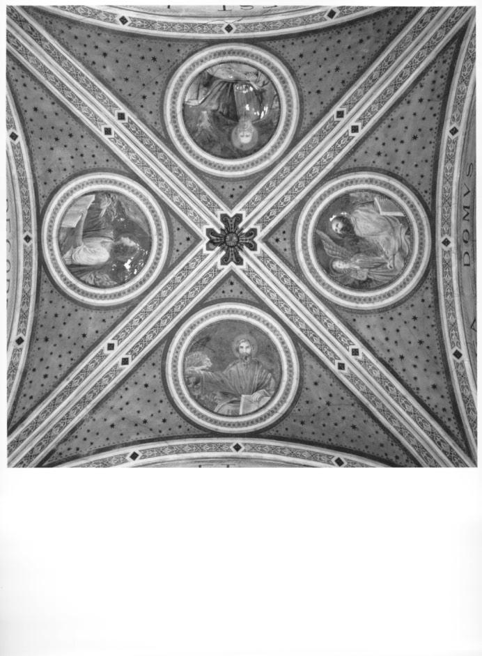 Quattro Evangelisti (decorazione pittorica, complesso decorativo) - ambito veneto (primo quarto sec. XX)