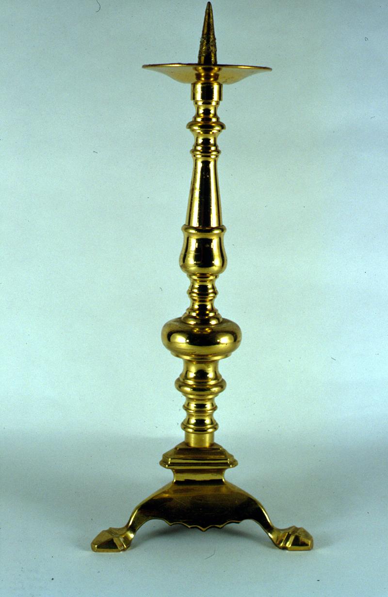 candeliere d'altare, serie - manifattura veneta (sec. XVIII)