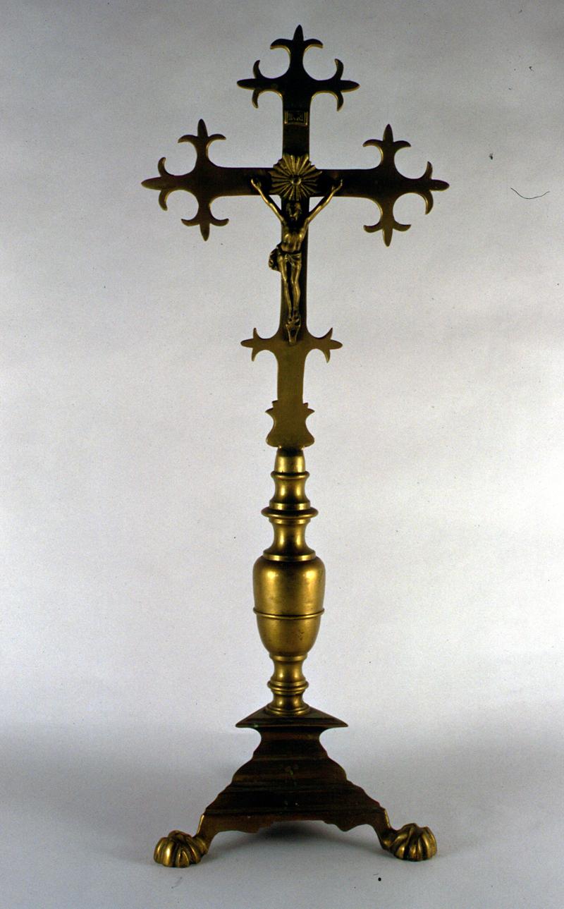 croce da tavolo - manifattura veneta (sec. XVIII)