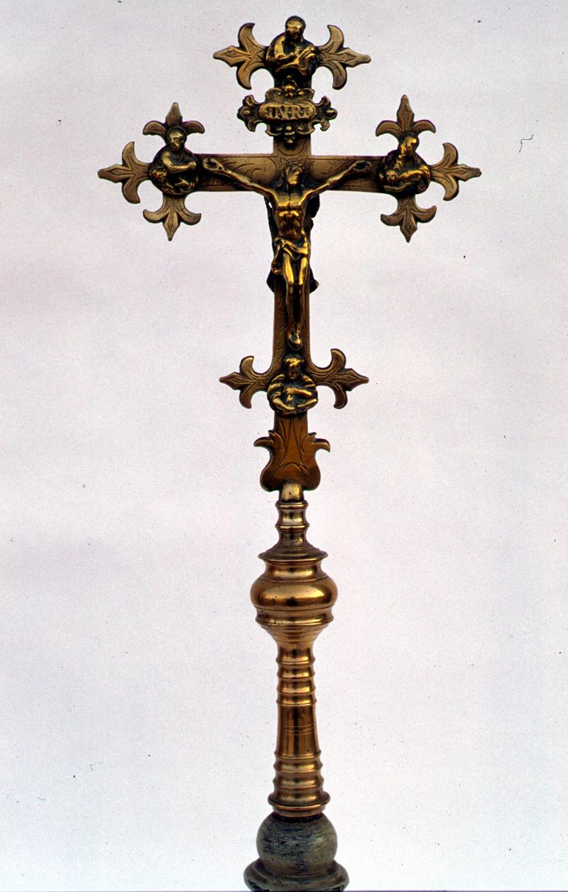 croce processionale - manifattura bellunese (sec. XVII)
