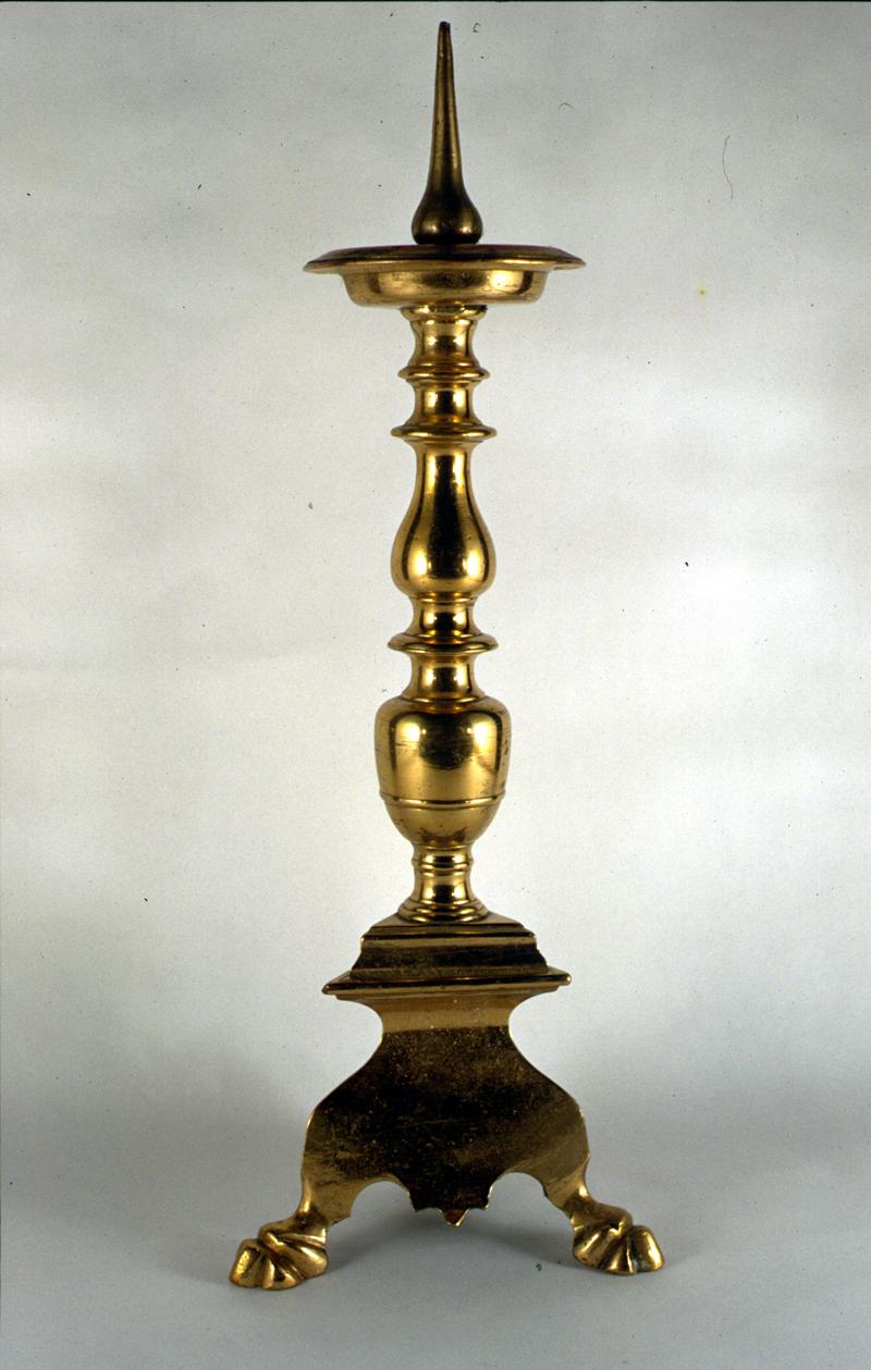 candeliere d'altare, serie - bottega veneta (sec. XVIII)