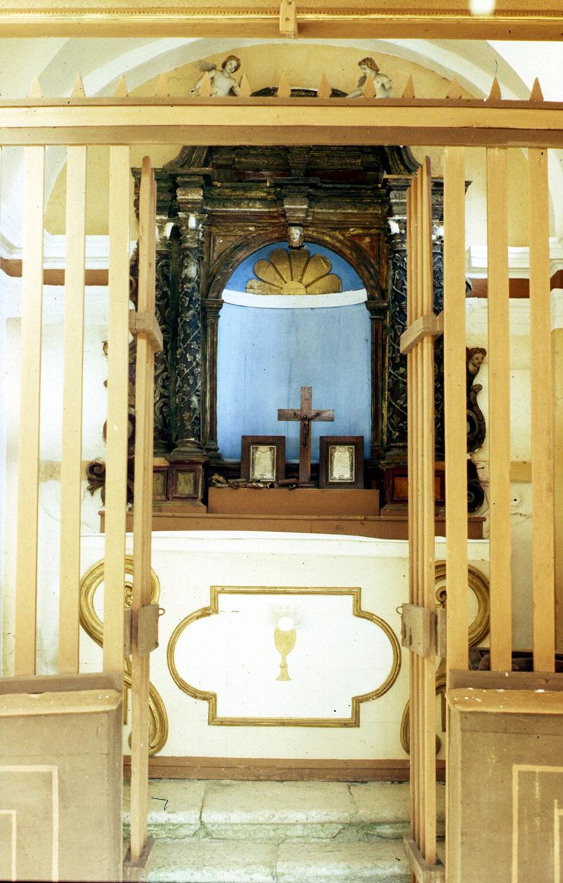 altare maggiore - manifattura veneta (sec. XVII, sec. XIX)