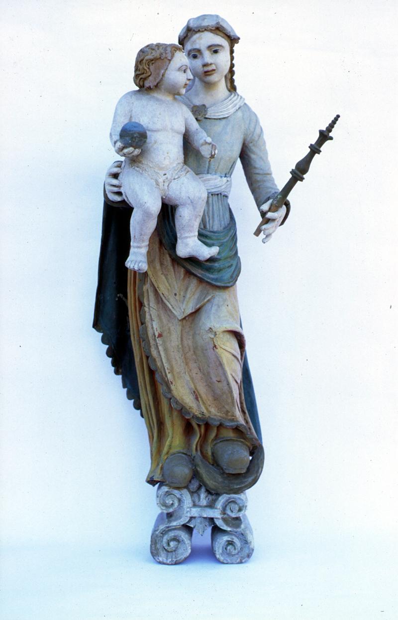 Madonna con Bambino (scultura) - manifattura veneta (sec. XVII)