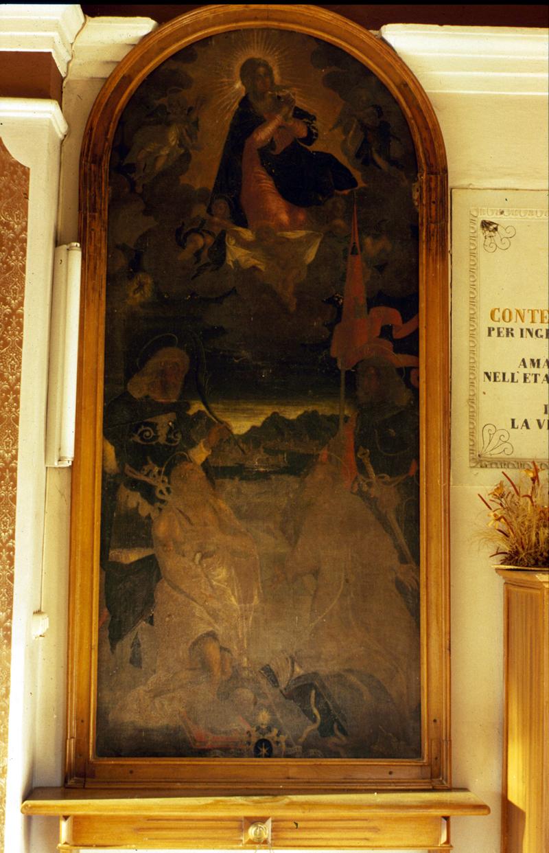 Madonna Assunta e Santi (dipinto) - bottega veneta (sec. XVII)