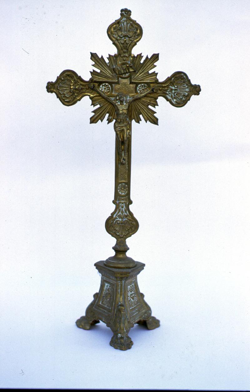 croce da tavolo - bottega veneta (sec. XIX)