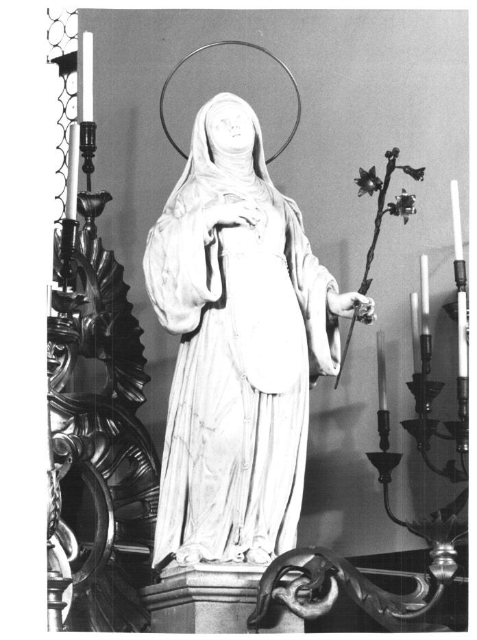 Santa dell'Ordine dei Minimi (statua) di Bonazza Giovanni (sec. XVIII)