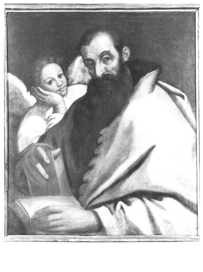 San Matteo e l'angelo (dipinto) - ambito veneto (sec. XVII)