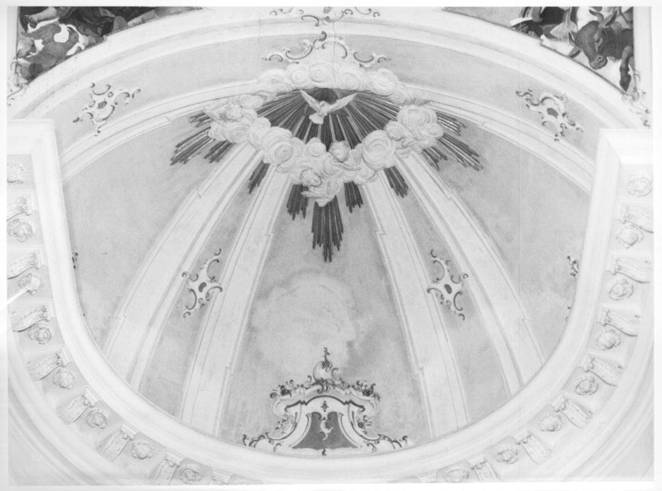 Colomba dello Spirito santo/ motivi decorativi (decorazione plastica) - ambito veneto (sec. XVIII)