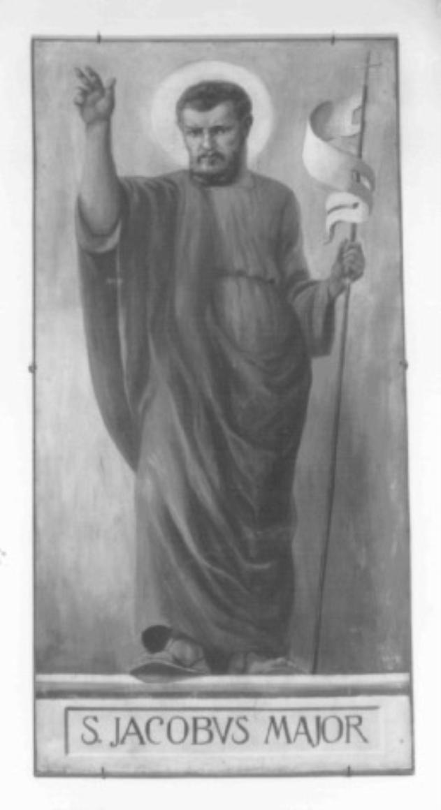 San Giacomo apostolo (dipinto) di Travaglia Silvio, Soranzo Antonio (sec. XX)